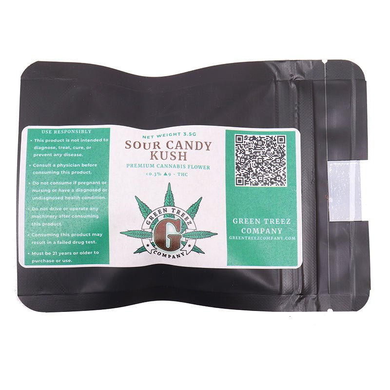 Sour Candy Kush Flower 3.5g 1oz Nashville TN Shop Online Green
