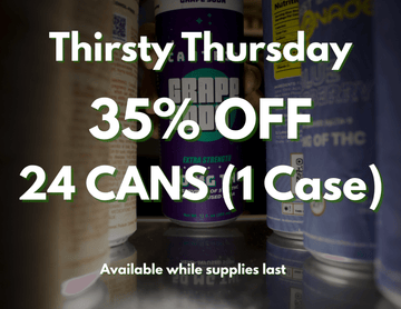 THC Beverage Store with Largest Variety Offers Thirsty Thursday Special - Green Treez Company