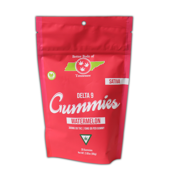 Better Budz 15mg D9 Gummies 20pk