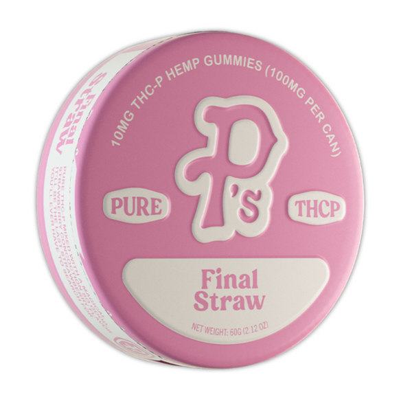Final Straw Pure P Gummies 100mg THCp