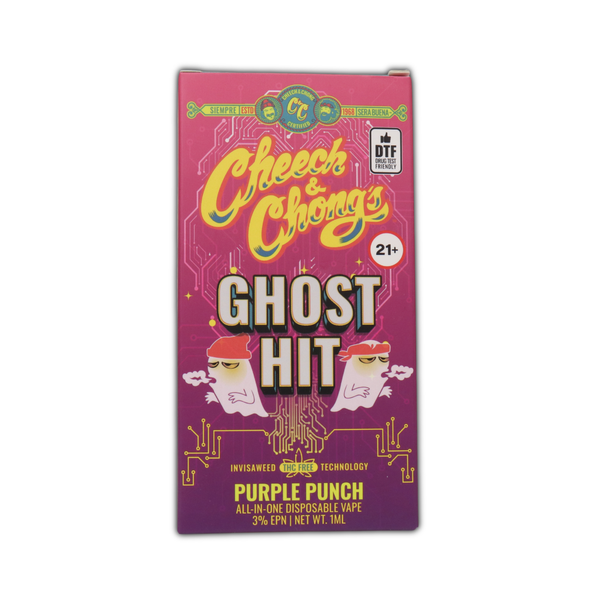 Purple Punch Ghost Hit THC-Free 1g Disposable