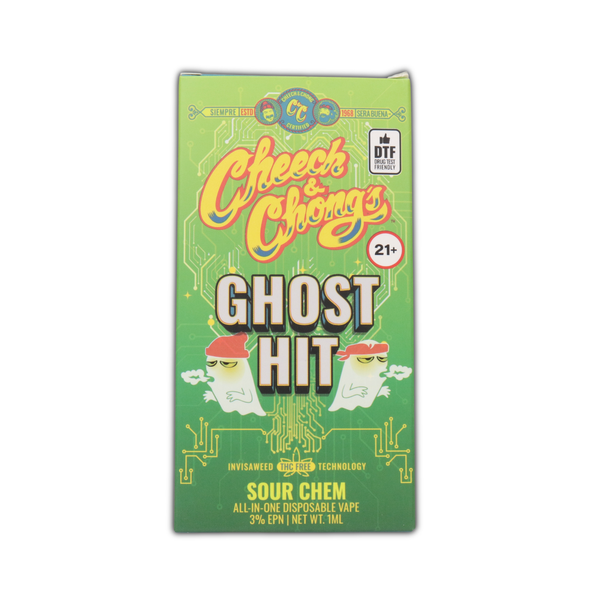 Sour Chem Ghost Hit THC-Free 1g Disposable