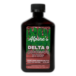 Alpine Chocolate Syrup 200mg Delta 9 - sold by Green Treez Company