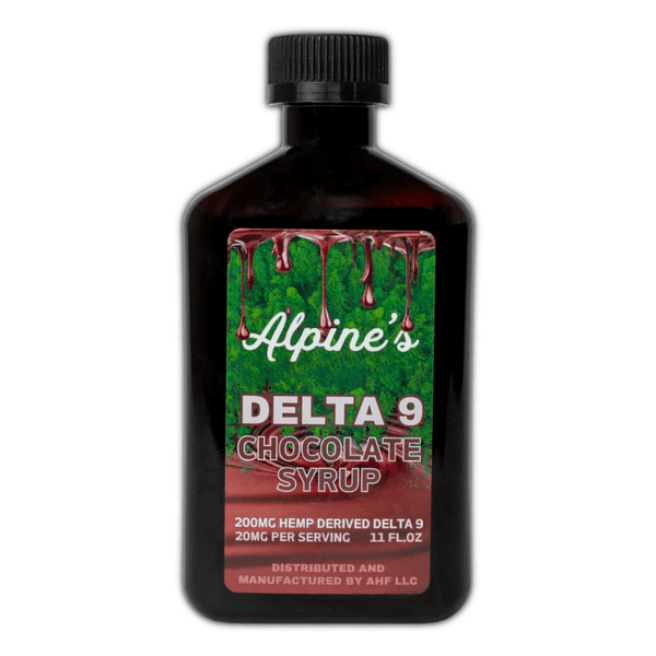 Alpine Chocolate Syrup 200mg Delta 9 - sold by Green Treez Company