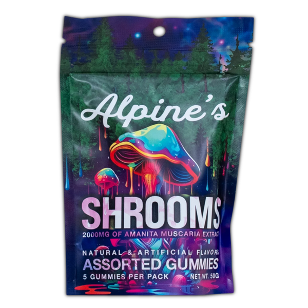 Alpine Shroom Gummy 2000mg 5ct - sold by Green Treez Company