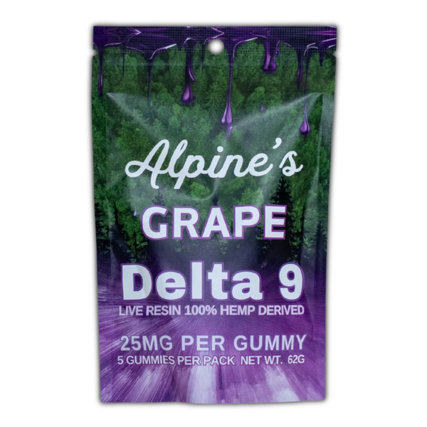 Alpine 5ct 25mg Gummy