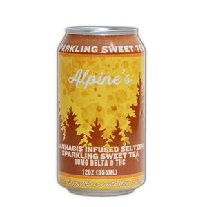 Alpine’s sparkling sweet tea 10mg - sold by Green Treez Company