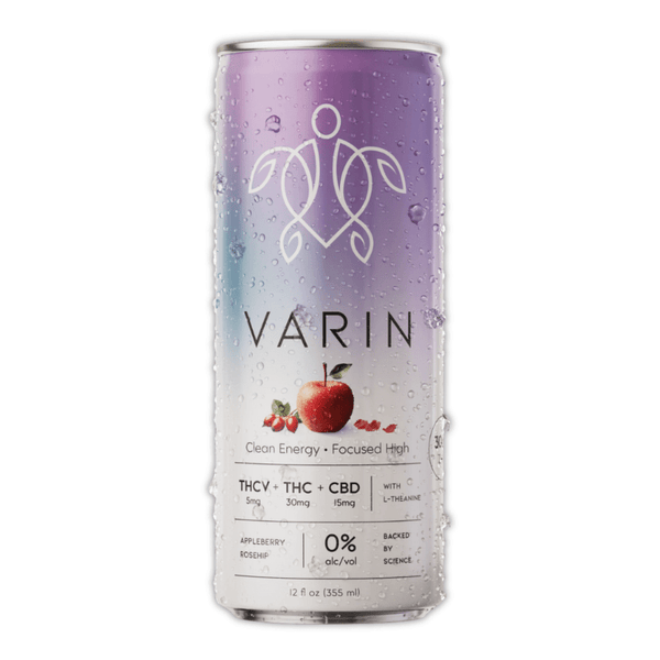 Apple Berry Roseship Seltzer 50mg THC THCv CBD - sold by Green Treez Company