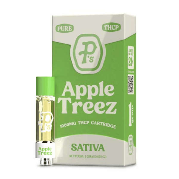 Apple Treez Cartridge 1g THCp Pure P's - sold by Green Treez Company