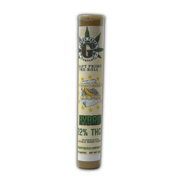 Banana Cooler Craft Primo Preroll 1.5g THCa - sold by Green Treez Company