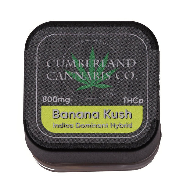 Banana Kush Badder Concentrate THCa 800mg - sold by Green Treez Company