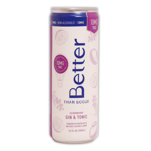 Better Than Booze Gin & Tonic 10mg Delta 9 THC - sold by Green Treez Company