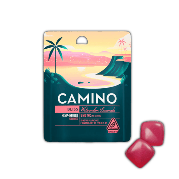 Bliss Watermelon Lemonade Gummies 10mg THC 2ct - sold by Green Treez Company