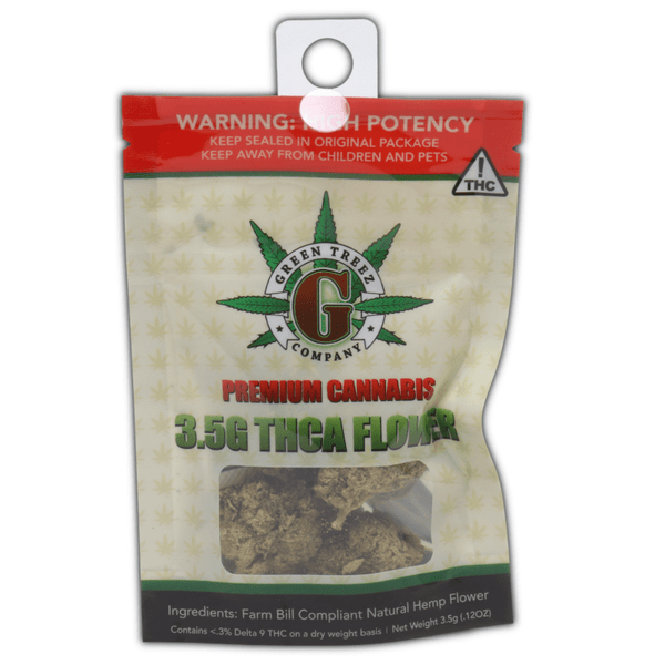 Blue Cherry Gelato THCa Flower - sold by Green Treez Company