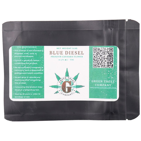 Blue Diesel Flower 3.5g - sold by Green Treez Company