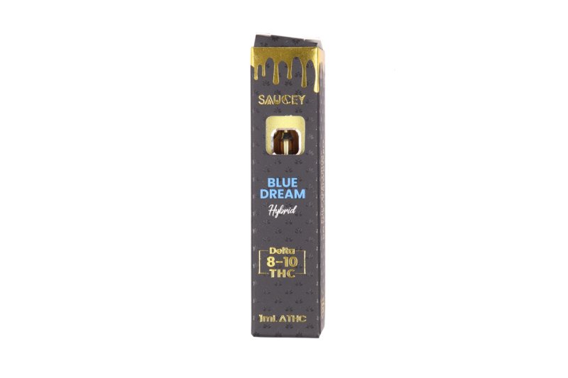 Saucey Blue Dream Disposable | 1 gram | Delta 10 THC Green Treez Company Saucey Blue Dream Disposable | 1 gram | Delta 10 THC Green Treez Company