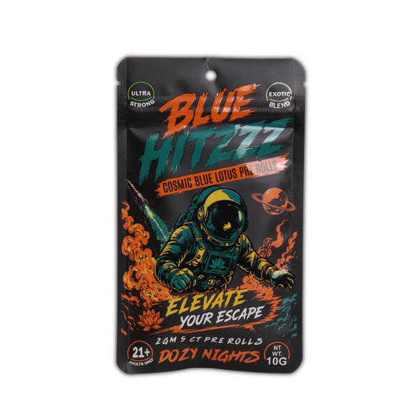 Blue Hitzzz 5ct Lotus Pre-roll