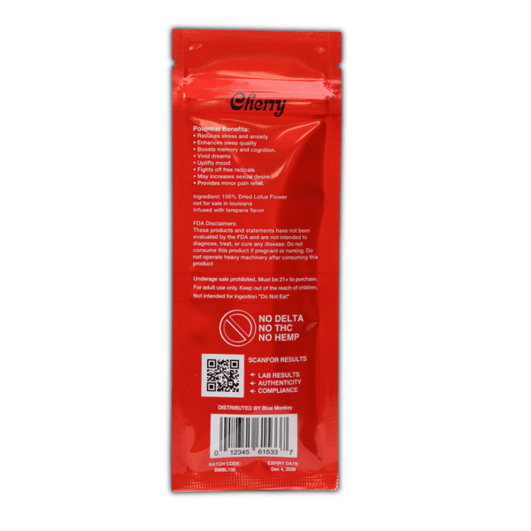 Blue Monkey Cherry Blue Lotus Preroll - sold by Green Treez Company