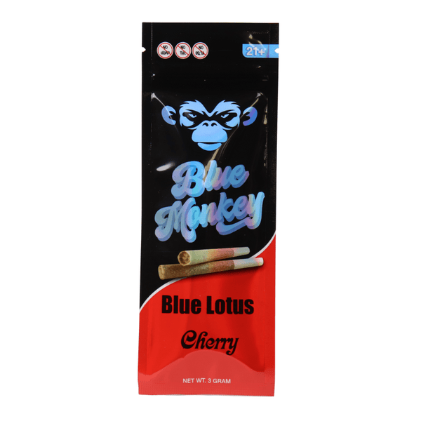 Blue Monkey Cherry Blue Lotus Preroll - sold by Green Treez Company