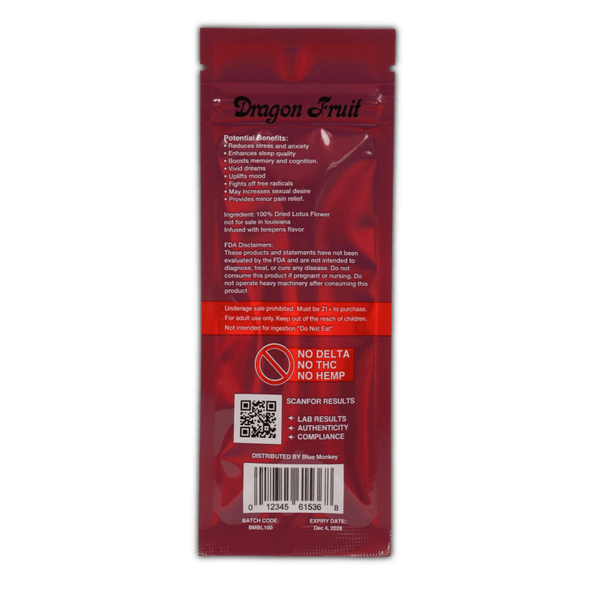 Blue Monkey Dragon Fruit Blue Lotus Prerolls - sold by Green Treez Company