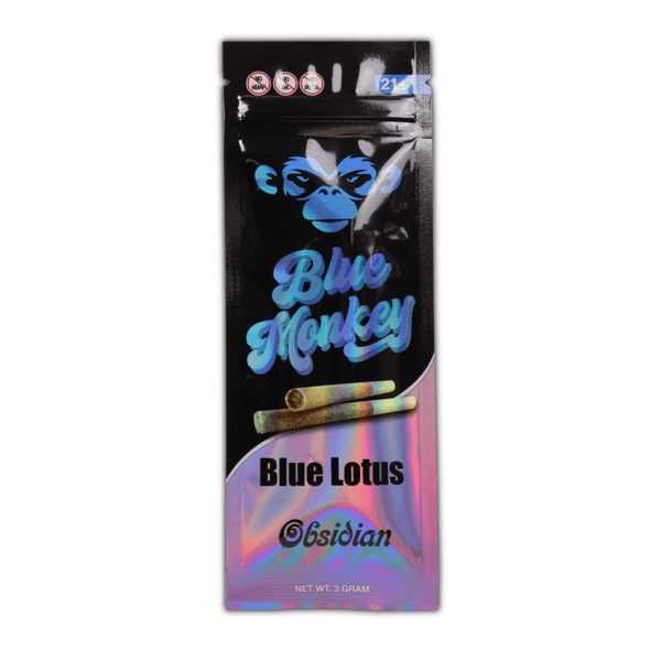 Blue Monkey Obsidian Blue Lotus pre-rolls - sold by Green Treez Company