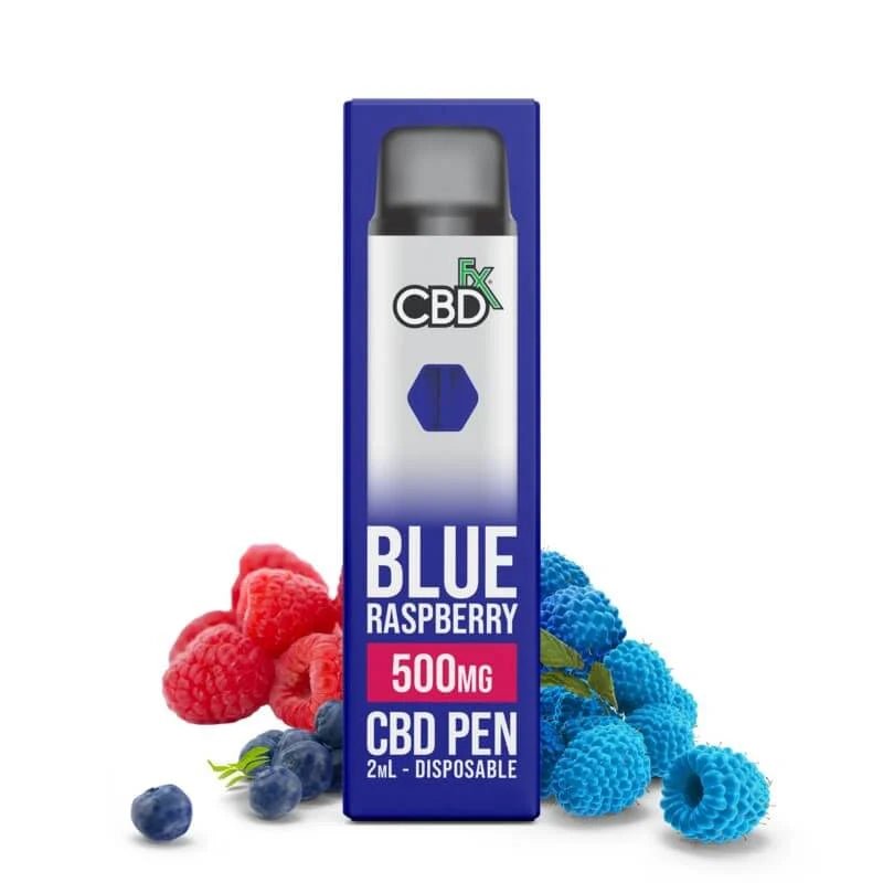 CBDfx Blue Raspberry Disposable | 500mg | Broad Spectrum CBD Green Treez Company CBDfx Blue Raspberry Disposable | 500mg | Broad Spectrum CBD Green Treez Company