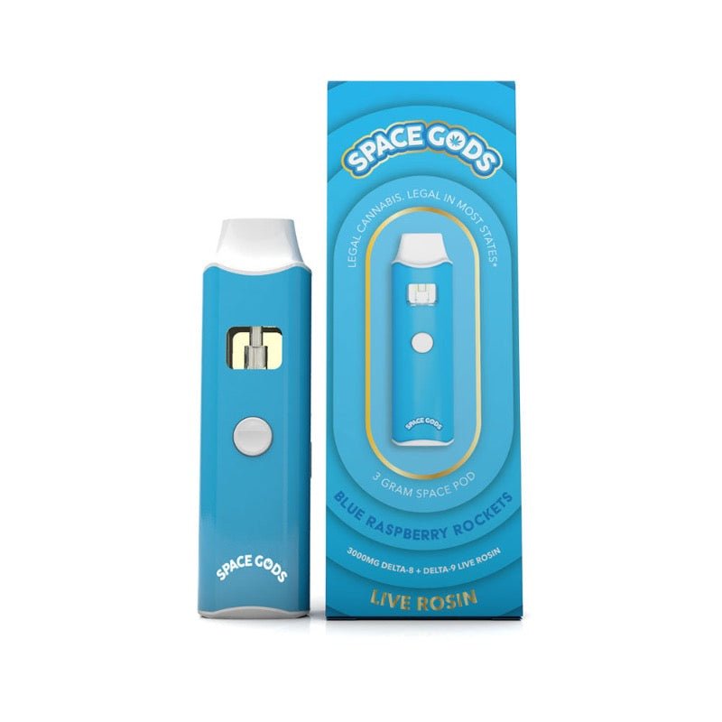 Space Gods Blue Raspberry Rockets Disposable | 3 grams | Delta 9 THC Green Treez Company Space Gods Blue Raspberry Rockets Disposable | 3 grams | Delta 9 THC Green Treez Company