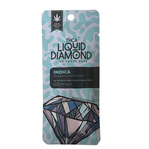 Blueberry Muffin Kush Liquid Diamonds Disposable 2g THCa - sold by Green Treez Company