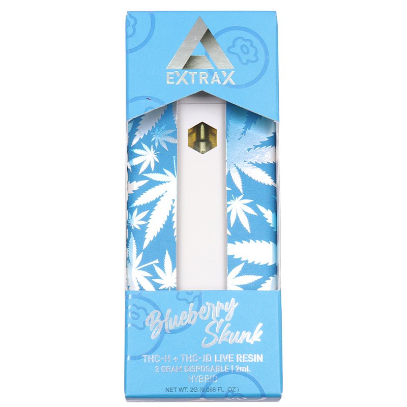 Delta Extrax Blueberry Skunk | 2 grams | Delta 10 THCjd THCp Green Treez Company Delta Extrax Blueberry Skunk | 2 grams | Delta 10 THCjd THCp Green Treez Company