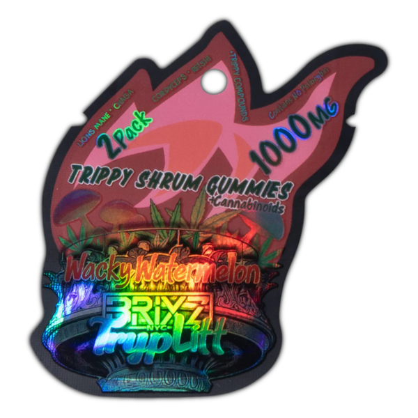 Brixz Trippy Shrum Gummy +Cannabinoids 2pack - sold by Green Treez Company