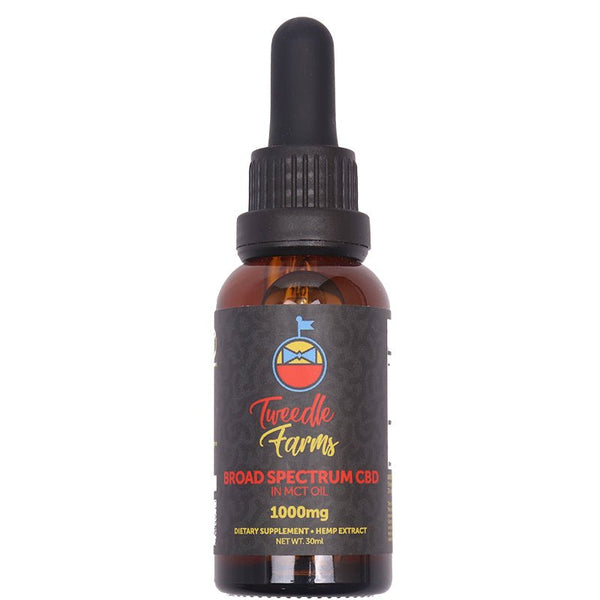 Broad Spectrum CBD Oil 1000mg Tincture - sold by Green Treez Company