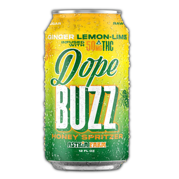 Buzzed Ginger Lemon Lime THC Drink | 50mg Nano Delta-9 - sold by Green Treez Company