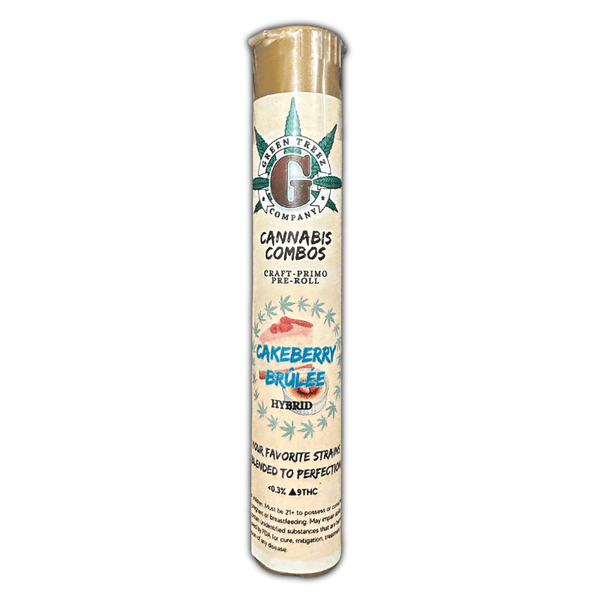 Cakeberry Brûlée Craft Primo Premium Preroll 1.5g - sold by Green Treez Company