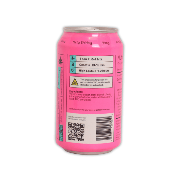 Cali Sober 10mg THC Infused Mocktails - sold by Green Treez Company