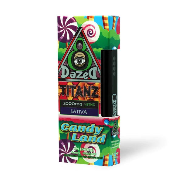 Candy Land Titanz Disposable Delta 8 THC 2g - sold by Green Treez Company