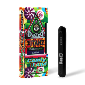 Candy Land Titanz Disposable Delta 8 THC 2g - sold by Green Treez Company