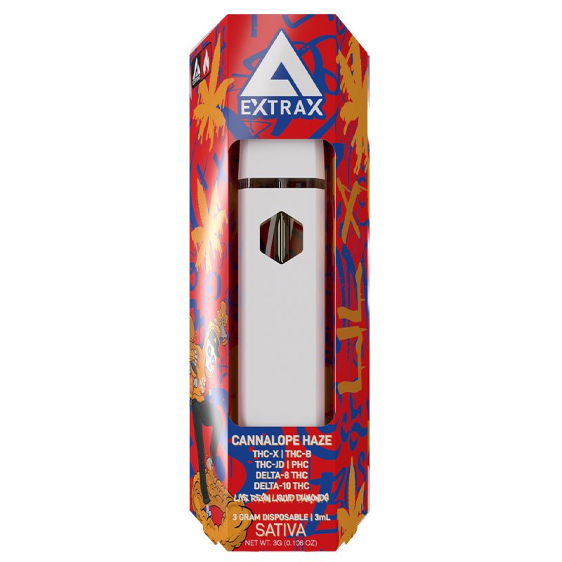Delta Extrax Cannalope Haze Disposable | 3 grams | THCx THCjd THCb Green Treez Company Delta Extrax Cannalope Haze Disposable | 3 grams | THCx THCjd THCb Green Treez Company