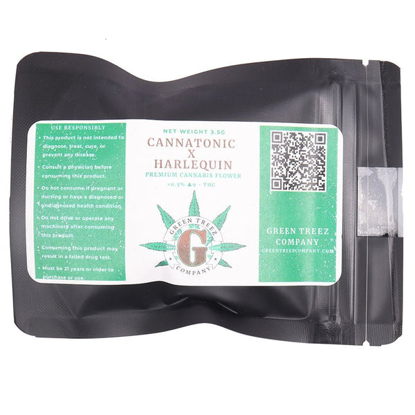 Cannatonic x Harlequin Flower 3.5g Premium - sold by Green Treez Company