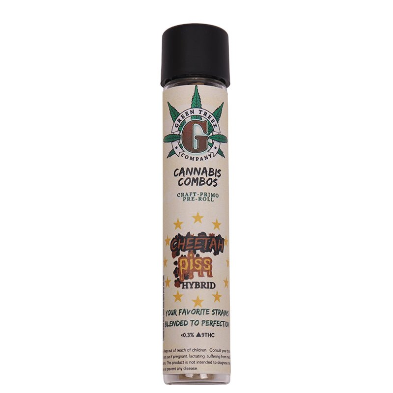 Cheetah Piss THCa Flower Preroll | Nashville TN | Shop Online Green Treez Company Cheetah Piss THCa Flower Preroll | Nashville TN | Shop Online Green Treez Company