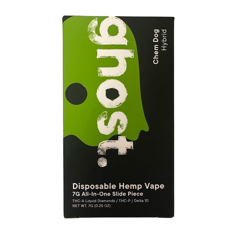 Ghost Chem Dog Disposable | 7 grams | THCp THCa Delta 8 and 10 THC Green Treez Company Ghost Chem Dog Disposable | 7 grams | THCp THCa Delta 8 and 10 THC Green Treez Company