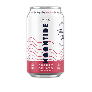Cherry Gelato 50mg THC Tea 5mg CBD - sold by Green Treez Company