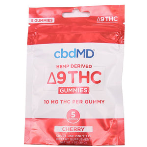 Cherry Gummies Delta 9 THC 50mg - sold by Green Treez Company