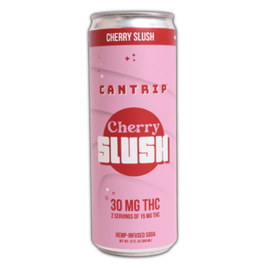 Cherry Slush THC Infused Soda 30mg Delta 9 THC - sold by Green Treez Company