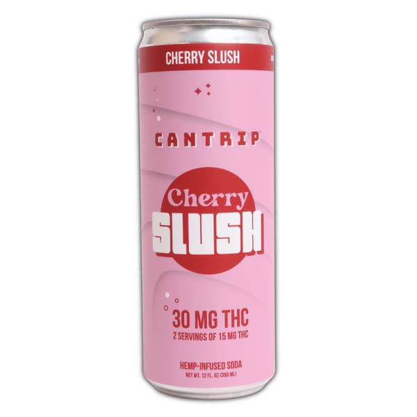 Cherry Slush THC Infused Soda 30mg Delta 9 THC - sold by Green Treez Company