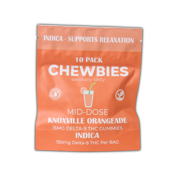 Chewbies 15mg THC gummies 10pk