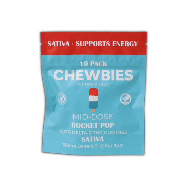 Chewbies 15mg THC gummies 10pk - sold by Green Treez Company