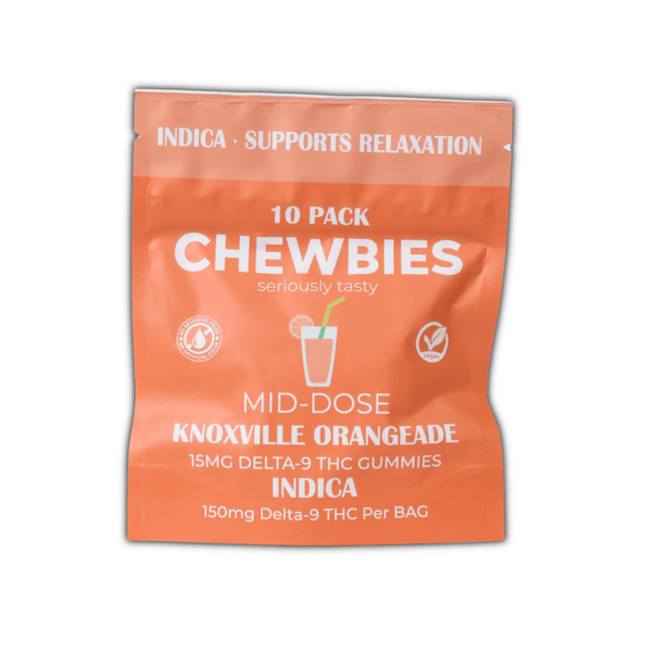 Chewbies 15mg THC gummies 10pk - sold by Green Treez Company