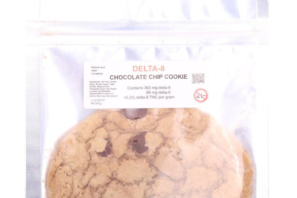 Chocolate Chip Cookie Delta 9 Delta 8 277mg - sold by Green Treez Company