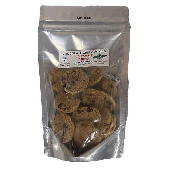 Chocolate Chip Cookie Delta 9 Delta 8 464mg - sold by Green Treez Company