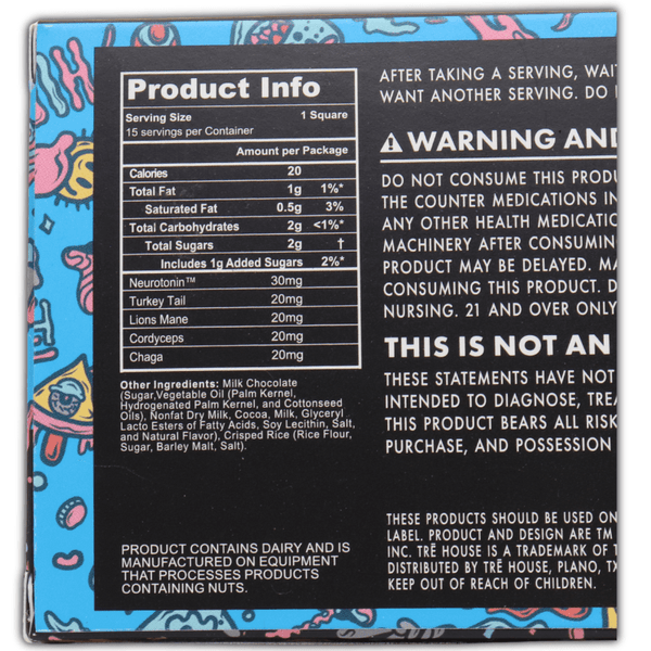 Chocolate Crunch Extra Strength Mushroom Chocolate - sold by Green Treez Company